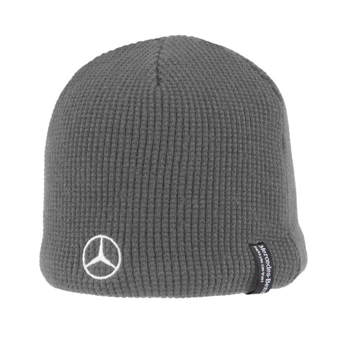 Fleece Beanie Grau