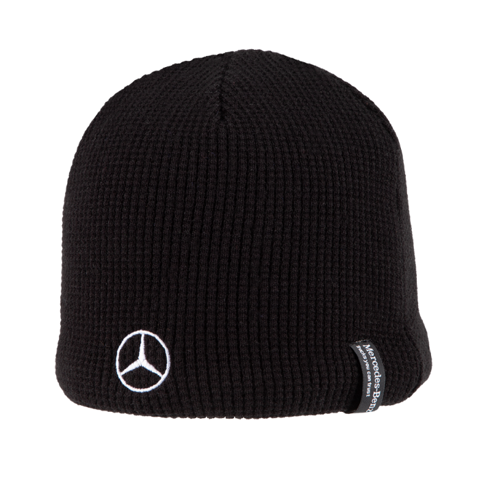 Fleece Beanie Schwarz