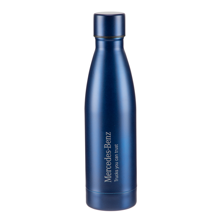 Vakuumflasche aus Edelstahl - Blau