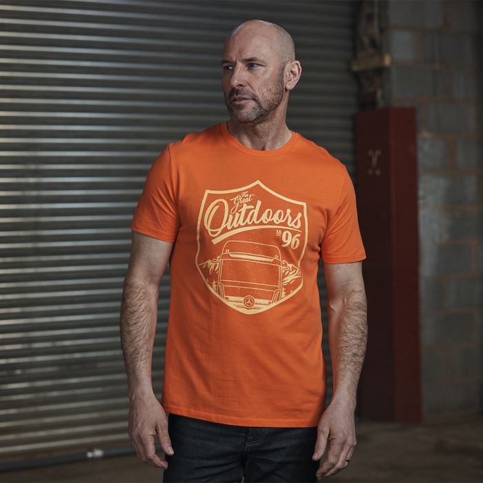 Badge T-Shirt Orange 