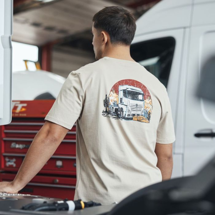 Desert Grafik T-Shirt