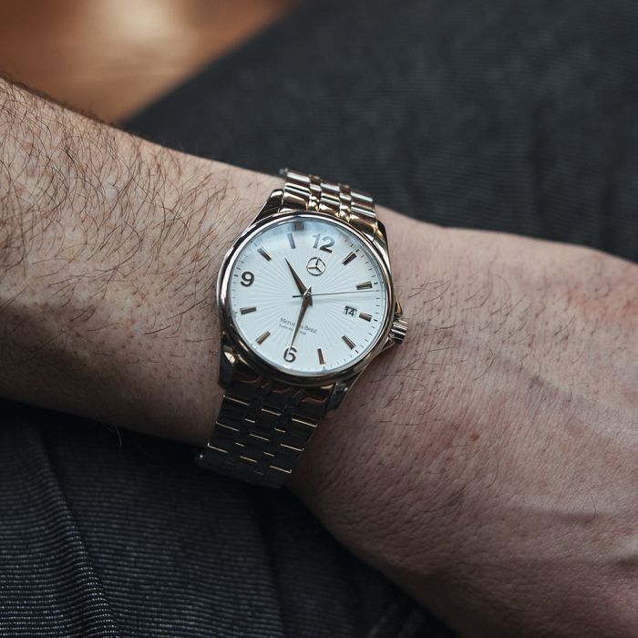 Silver Steel Watch