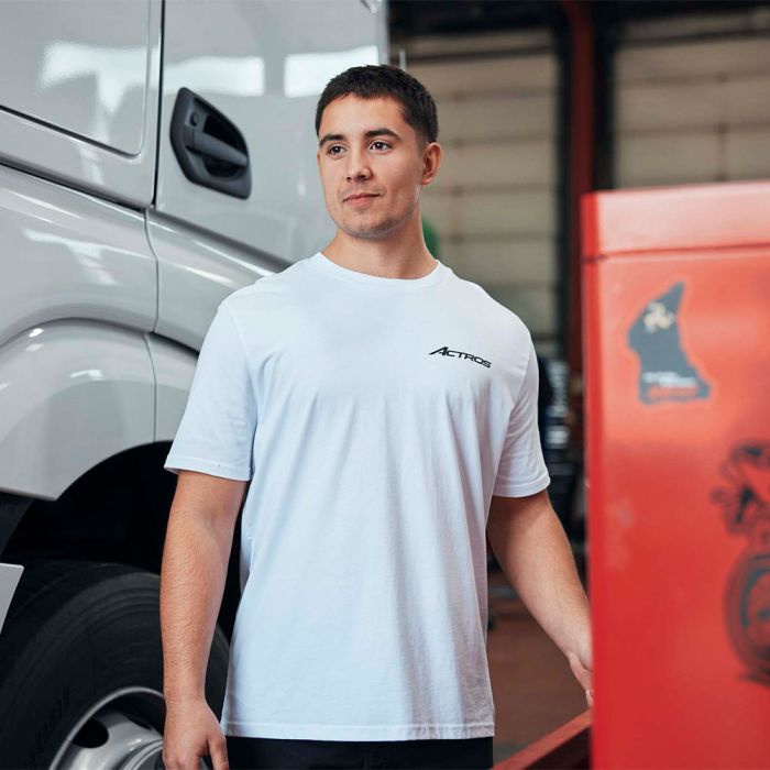 Actros Unisex T-Shirt Weiß