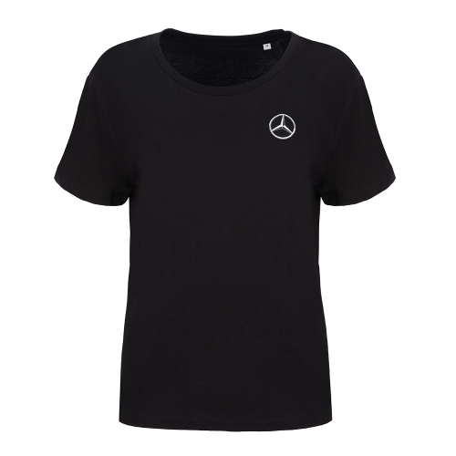 Truck Outline Damen T-Shirt Schwarz