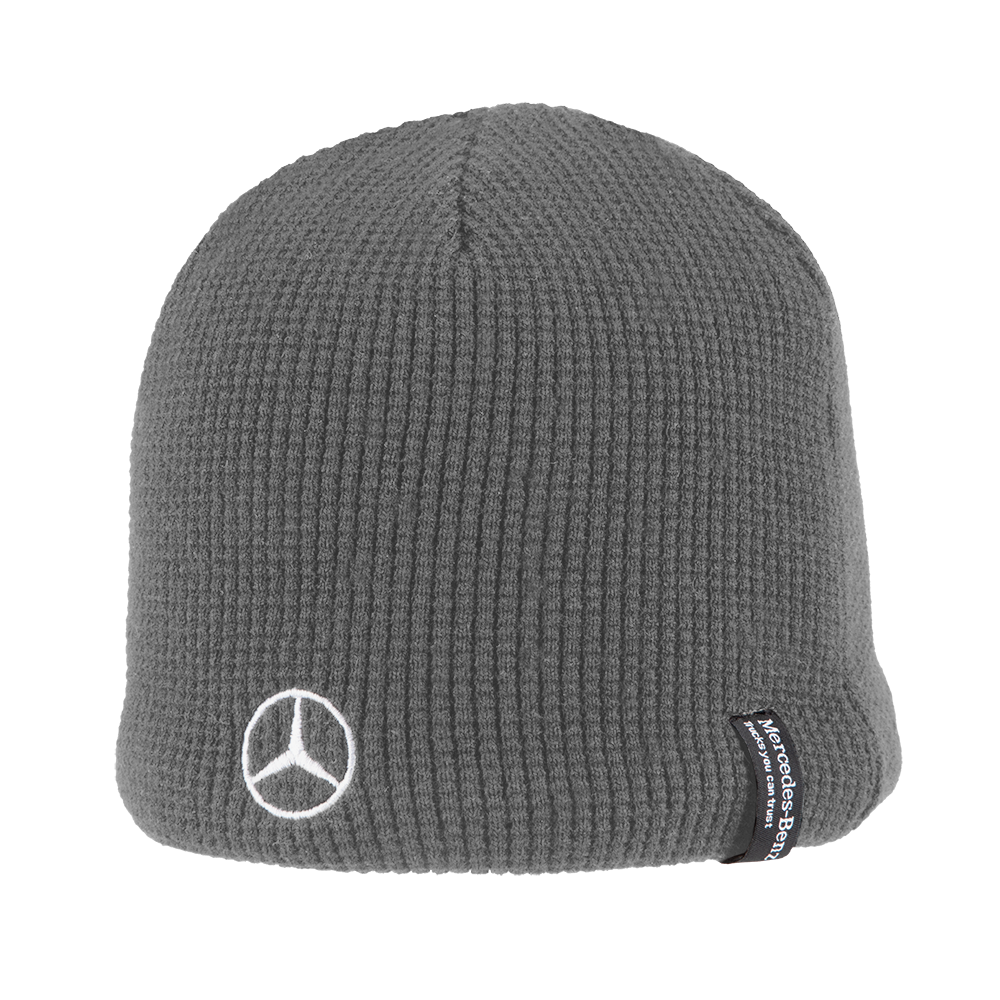 Fleece Beanie Grau