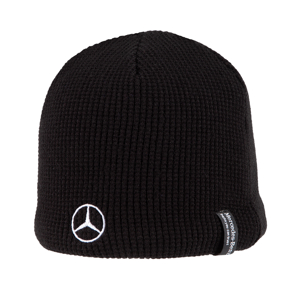 Fleece Beanie Schwarz