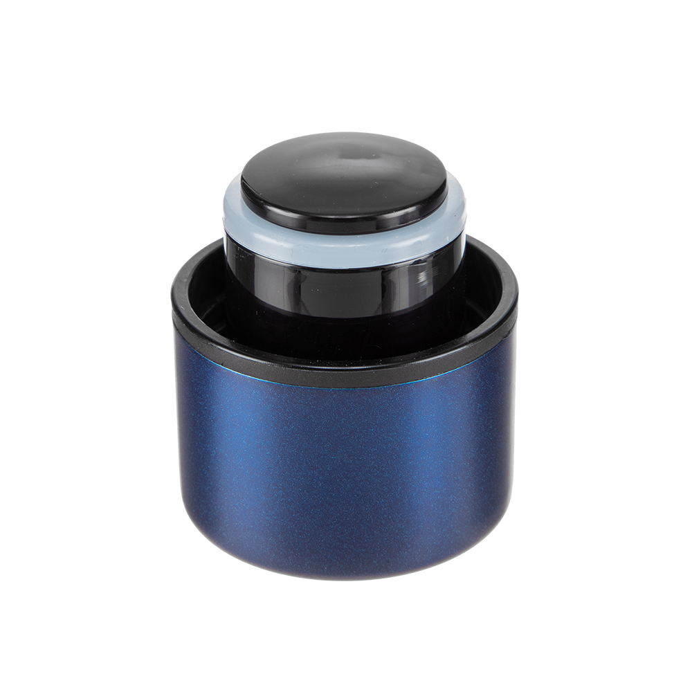 Vakuumflasche aus Edelstahl - Blau