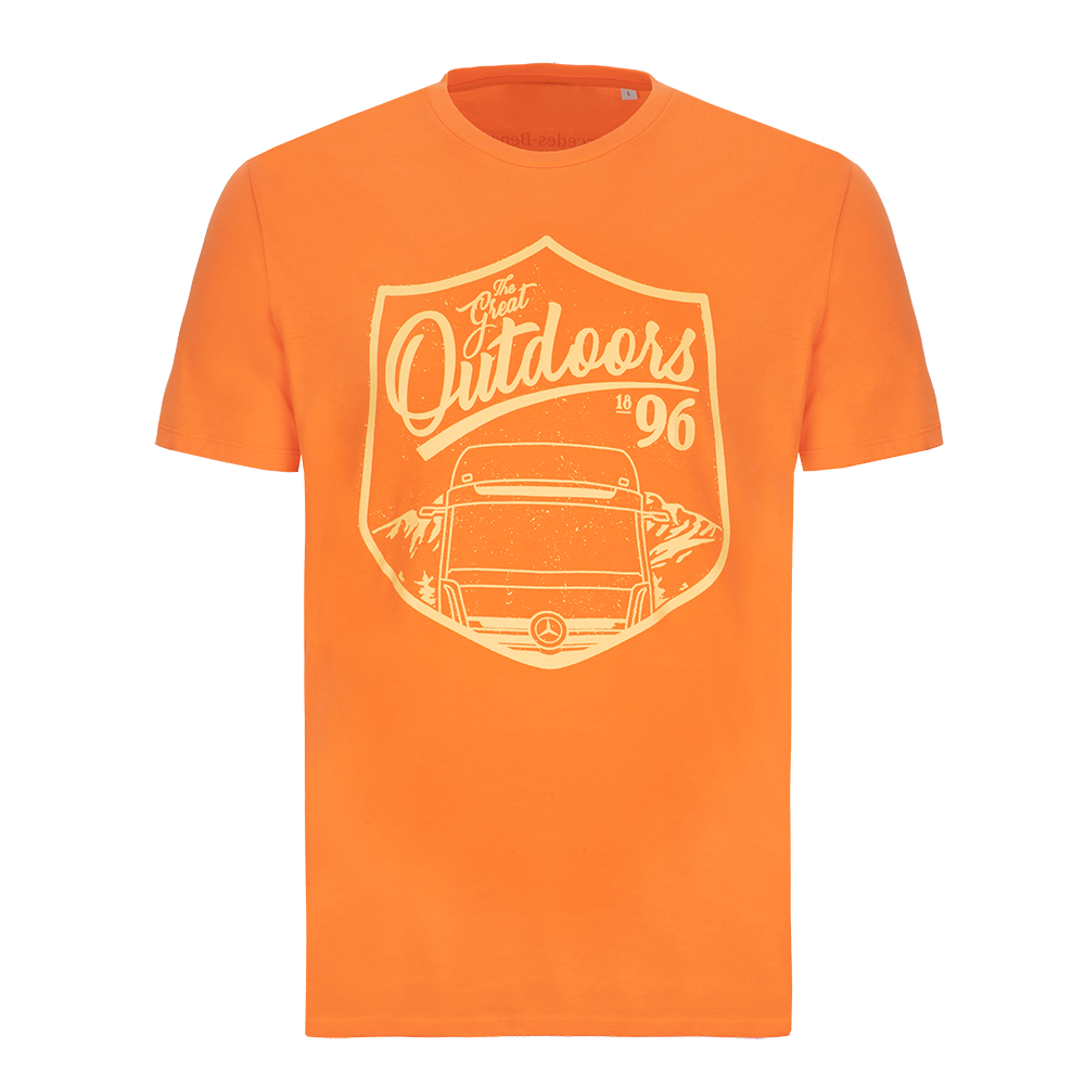 Badge T-Shirt Orange 