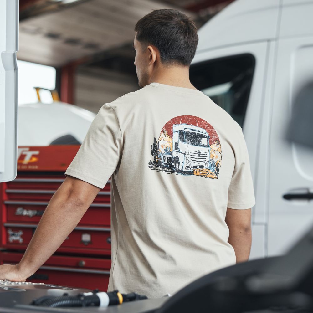 Desert Grafik T-Shirt