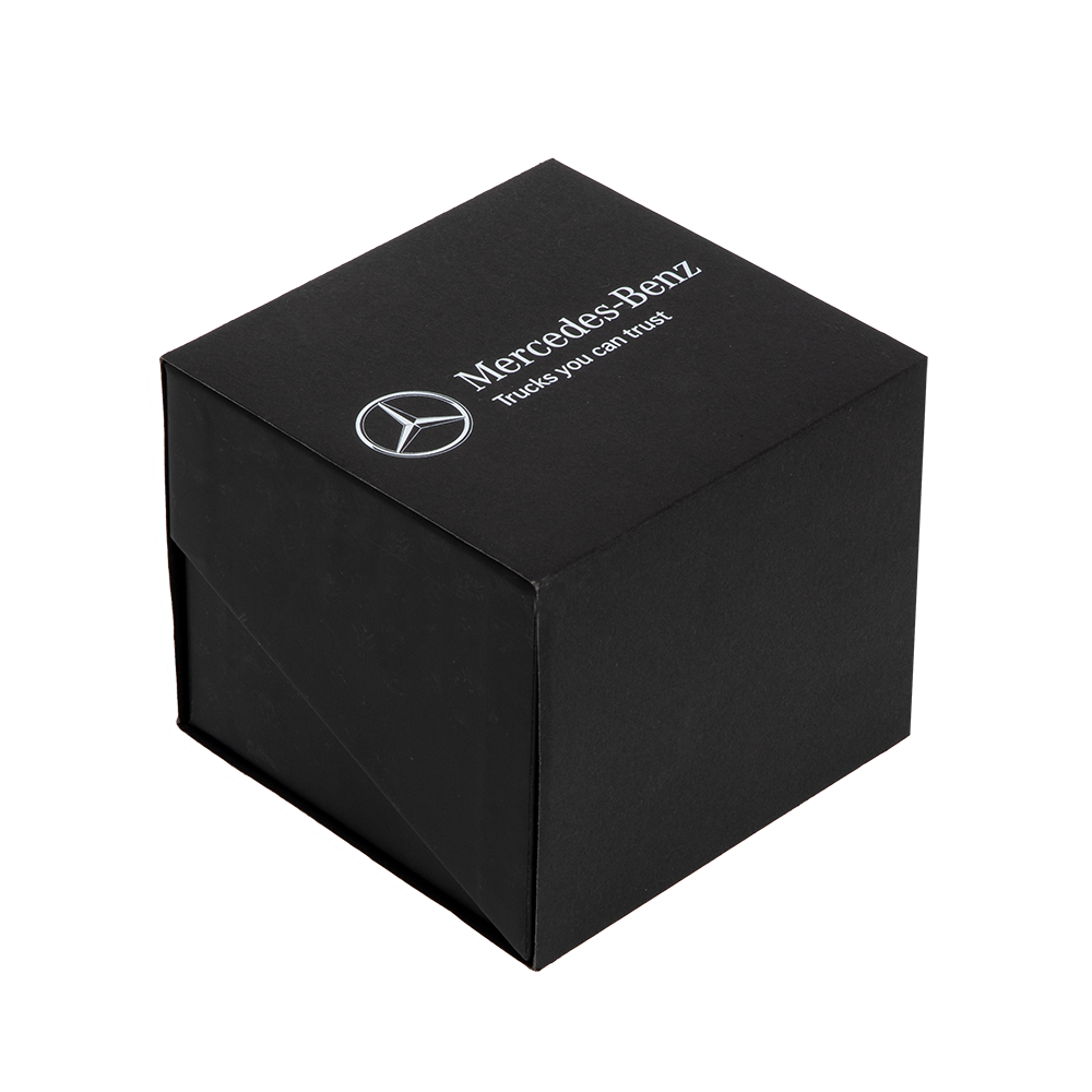 Black Steel Silicon Strap Watch