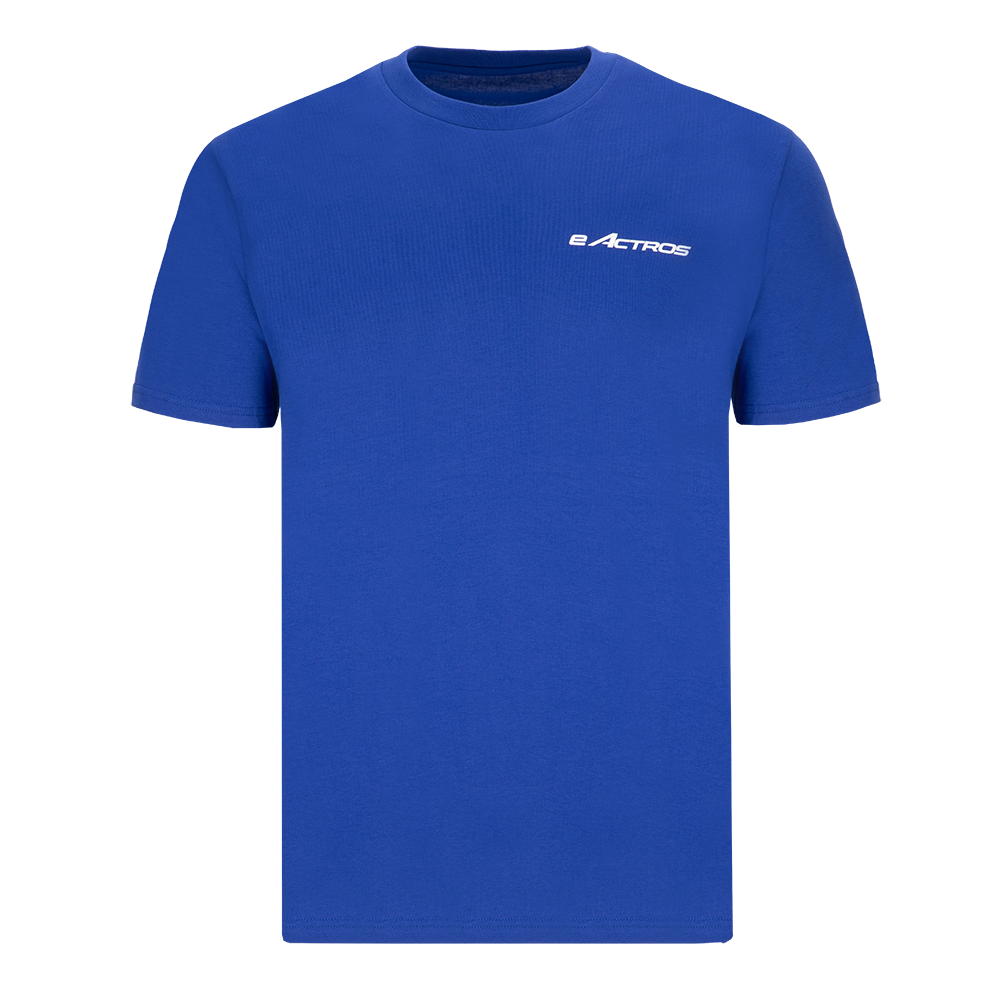 eActros Unisex T-Shirt Blau