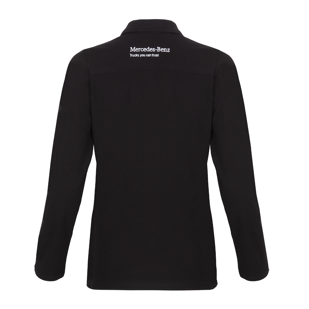 Damen Poloshirt langarm