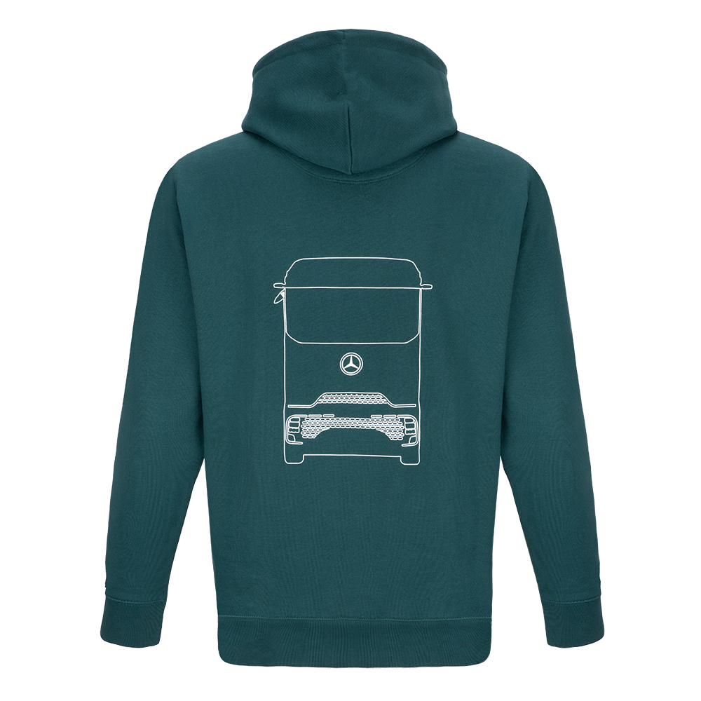 Truck Hoodie Grün