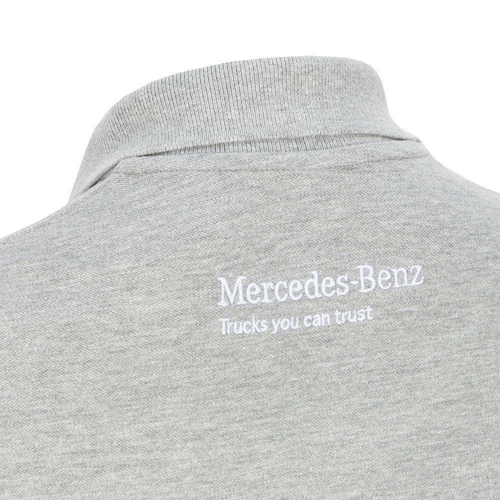 Damen Poloshirt Grau