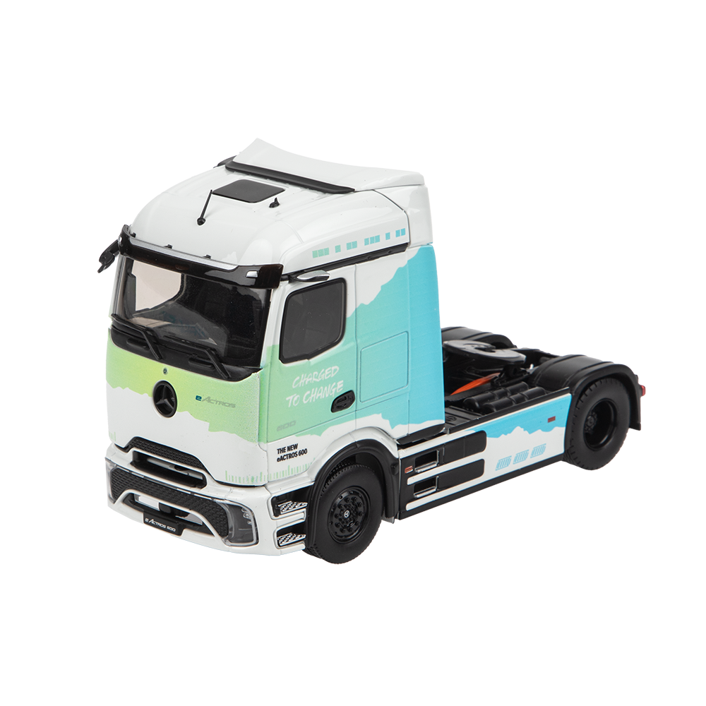 Eligor eActros 600 mit Auflieger 1:43 - Weiß