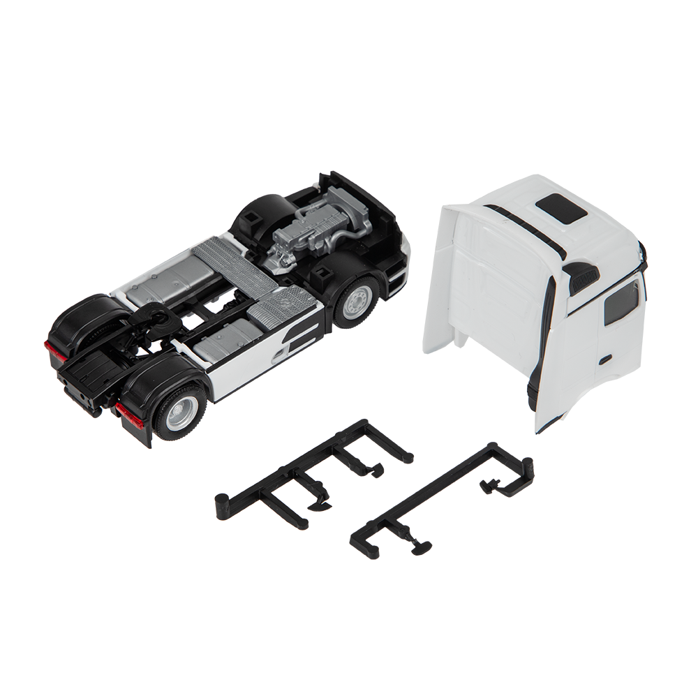 Herpa Actros L ProCabin Giga 1:87 - Weiß