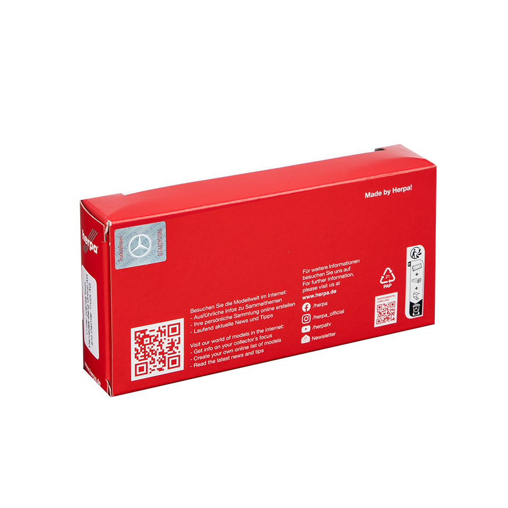 Herpa Actros L ProCabin Giga 1:87 - Rot