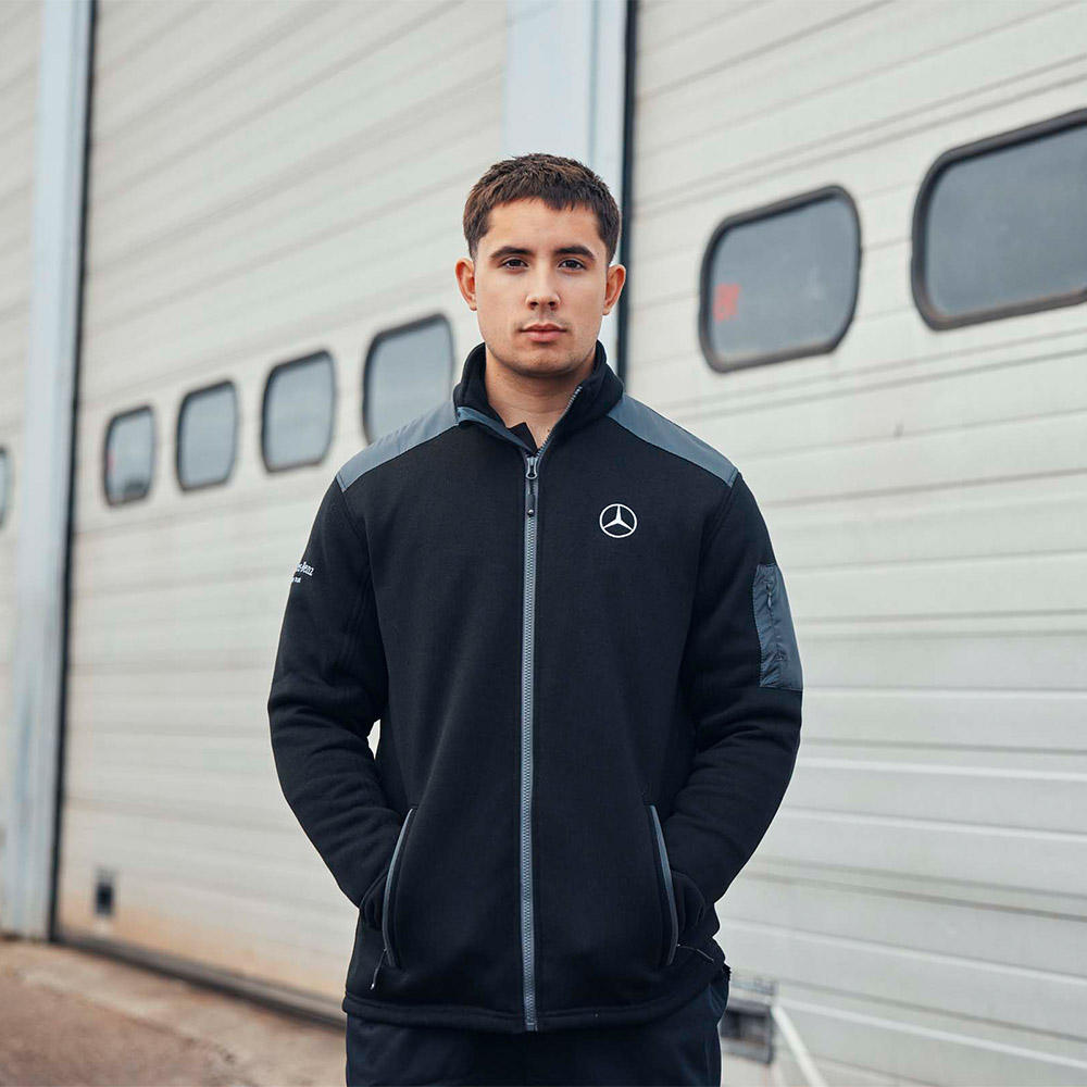 Unimog Strickfleece-Jacke